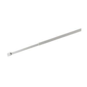 Garnišna metalna bela 120cm 10/1 17474