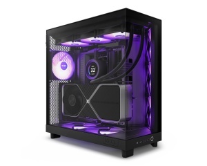 Gejming kućište NZXT H6 Flow RGB crno (Mid Tower) - Img 4