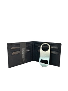 Gift box: novčanik muški kožni 120x90x20 mm i otvarač za flaše GS04 Guiness  - Img 5
