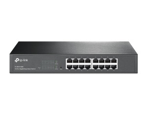 Gigabitni Easy Smart switch TP-Link TL-SG1016DE sa 16 portova, metalno kućište