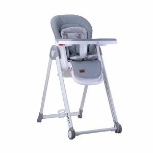 Hranilica za bebe Party Grey PU leather Lorelli 10100371987