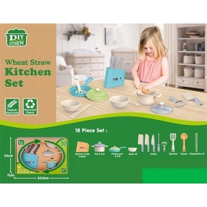 Igračka kuhinjski set posuđa 18 delova 481838 - Img 2