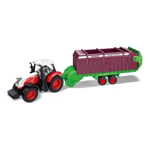 Igračka Traktor sa Prikolicom Ljubičasta Prikolica 398.635157