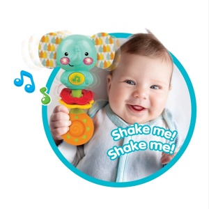 Igračka za bebe Zvečka Slon Winfun 57813 - Img 2