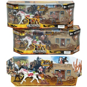 Igračke figure Divlji zapad set, 2 vrste 67-203000