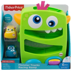 Igračke za bebe Čudovišna garaža Fisher Price 706949 - Img 1