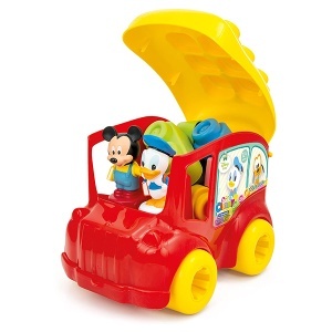 Igračke za bebe mekane kocke Školski autobus Clementoni 45393 - Img 2