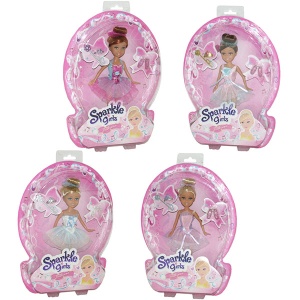 Igračke za devojčice Lutke Sparkle girlz Ballerina bliste 44-335000