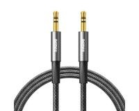Kablov AUX Audio kabl (3,5mm-3,5mm)crni 1.2m, Remax OST08283