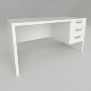 Kancelarijski sto sa fiokama sa desne strane 135x60x75 Praktik 2