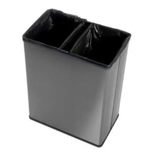 Kanta za otpatke 54l sa dostrukom pregradom biserno siva Verto Curver CU 00395-Y8 - Img 2