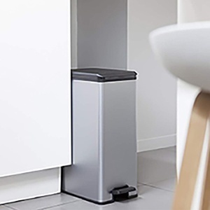 Kanta za smeće 40 L Slim silver Curver CU 02340-582 - Img 2