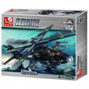Kocke vojni helikopter sa raketama SLUBAN 6880167