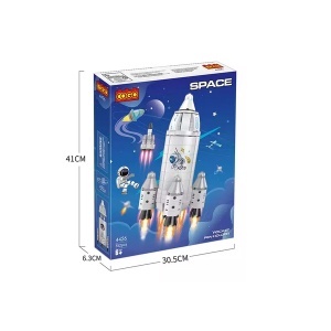 Kocke za decu 352 dela Raketa Cogo 544269 - Img 2