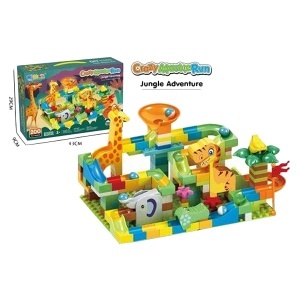 Kocke za decu staza sa klikerima Jungle 692272
