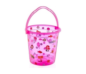 Kofica Za Kupanje Bebe Prozirno Roze Okean Babyjem 92-23999