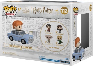 Kolekcionarska figura Funko POP! Rides Super Deluxe Harry Potter COS 20th Ron u letećem automobilu - Img 4