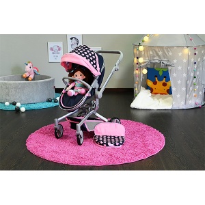 Kolica Boonk Pink Hearts Knorr Toys 909412 - Img 3