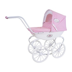 Kolica za lutke Classic Rose white 80x32x71cm Knorr 63602