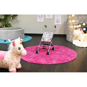 Kolica za lutke Sim Star grey pink Knorr Toys 126444 - Img 3