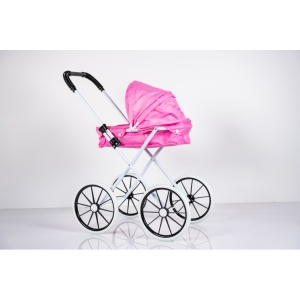 Kolica za lutku HF816-Z roze 39x66x74cm