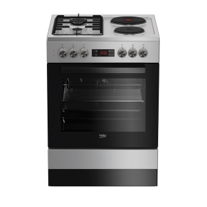 Kombinovani šporet Beko FSE 64320 DS srebrni