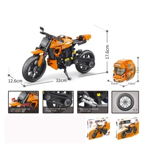 Komplet za gradnju „Narandžasti motor“, 578 delova 31-121000