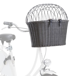 Korpa za bicikl prednja 44x34x41 cm antracit