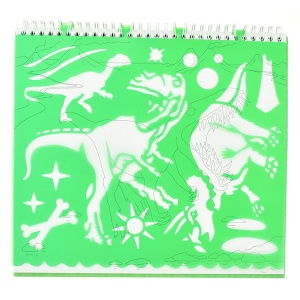 Kreativni set crtanje sa stikerima Dinosaurusi 53681 - Img 2