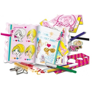 Kreativni set za devojčice Barbie Tajni dnevnik 34926 - Img 2