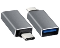 Kućište za disk Adapter USB tip C - USB 3.0 M/F crni E-Green OST03449