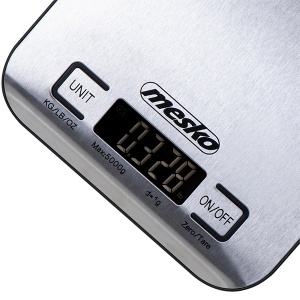 Kuhinjska vaga Inox crna Mesko MS3169B - Img 3