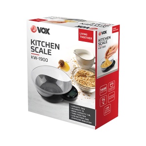 Kuhinjska vaga sa posudom max 5kg Vox KW1900 - Img 2