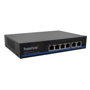 LAN svič sa 4 PoE i 2 porta Hasivo-S600P-4F