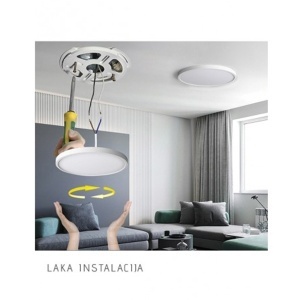 LED plafonjera Galaxy 3 white 20W 3000K-6500K 04.0049 - Img 4