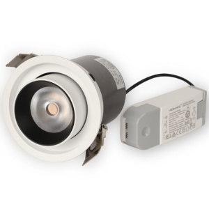 LED plafonska svetiljka JM-4601 ugradna 12W 3000K 24° Dim.bela 200331