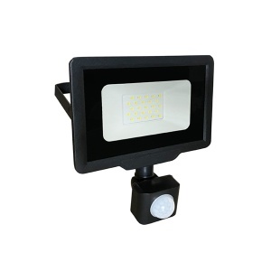 LED reflektor sa PIR senzorom 20W Prosto LRF008SW-20/BK