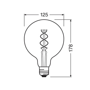 Led sijalica Filament 4W 2000K Osram 4058075092136E - Img 2