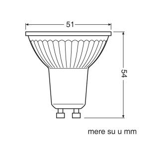 Led sijalica toplo bela 4,5W Osram 4058075608290 - Img 2