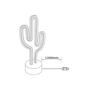 Led stona lampa Cactus 1,5W Trio Lighting R55220101 - Img 4