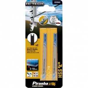 List za ubodnu testeru Black + Decker Piranha X22042 za metal 3-10mm HSS U-prihvat 2 komada