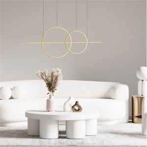 Luster Led Cholet MD7358-2A-3GT 34W 3000K Zuma Line 003064-026726 - Img 2
