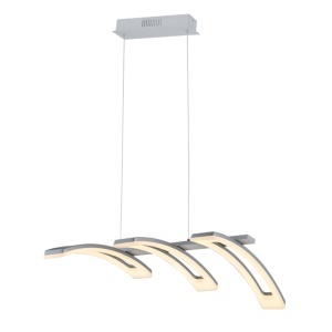 Luster Marcella Led 33W 3000K Silver Elmark 955MARCELLA3R