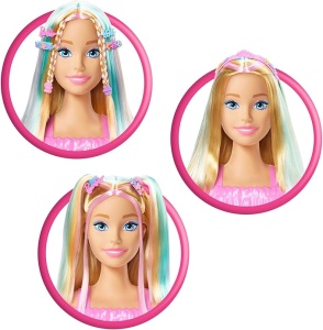 Lutka Barbi glava za stilizovanje Barbie 296651 - Img 3