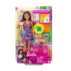 Lutka Barbi i centar za udomljavanje pasa Barbie 101764