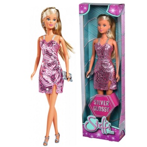 Lutka Silver Glossy Steffi 1043439