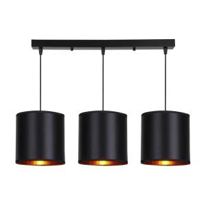 Lux Viseća Lampa Crna 1 3x40W E27 Candi 15105