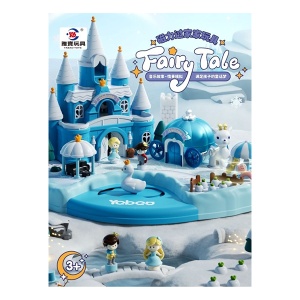 Magični zimski dvorac set sa figurama 33,2x22,8x36,6cm CO202341