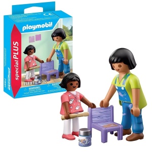 Mama i ćerka popravljaju stolicu Playmobil Special Plus 1044541 - Img 5