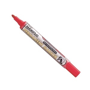 Marker permanentni Maxiflo crveni Pentel P.NLF50B